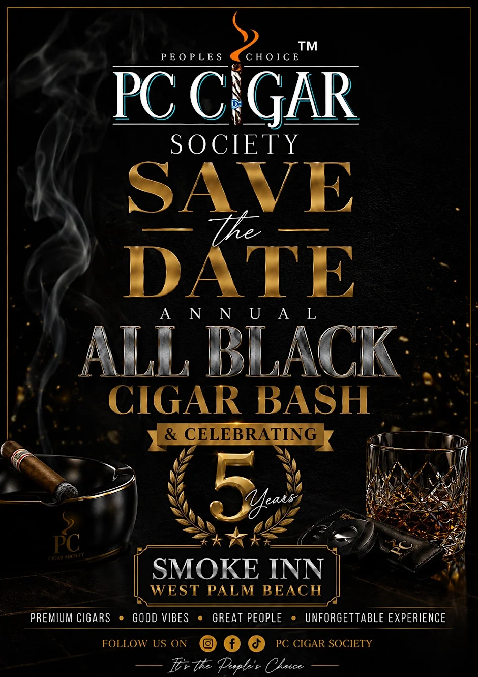 All Black Attire Cigar Bash at Smoke Inn West Palm Beach