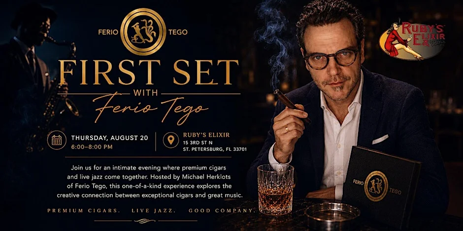An Intimate Night with Ferio Tego Where Live Jazz and Cigars Come Together at Central Cigars (Ruby's Elixir)