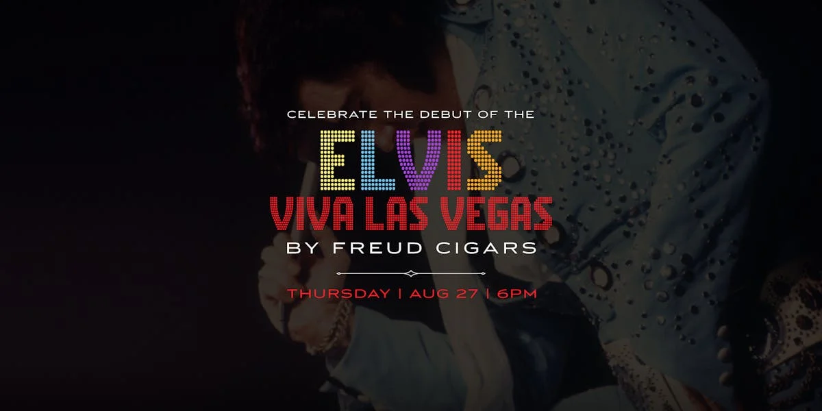 Elvis Viva Las Vegas by Freud Cigars at Eight Cigar Lounge, Resorts World Las Vegas