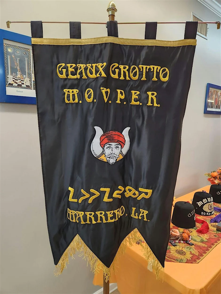 Geaux Grotto Whiskey and Cigar Fundraiser at New Borne Lodge #500