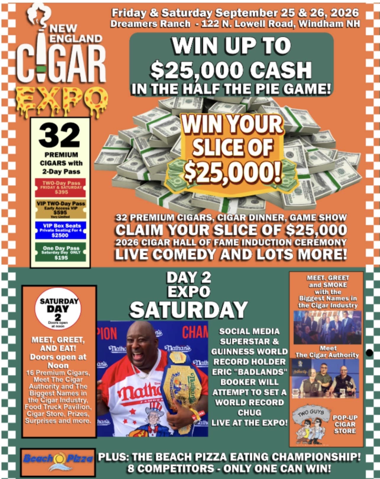 New England Cigar Expo (feat. Rocky Patel) at Dreamers’ Ranch