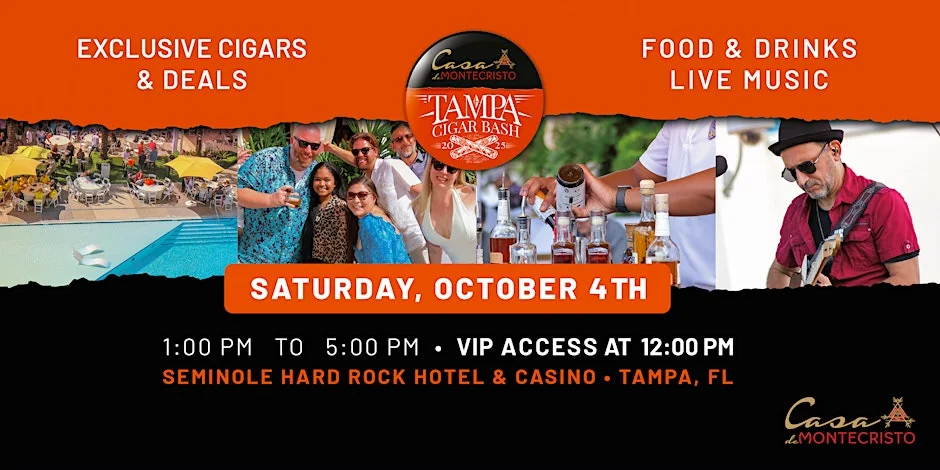 Tampa Cigar Bash 2025 at Seminole Hard Rock Hotel & Casino Tampa