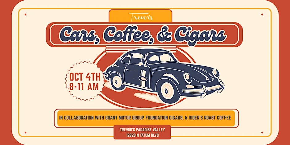Trevor's Cars, Coffee, & Cigars at Trevor's
